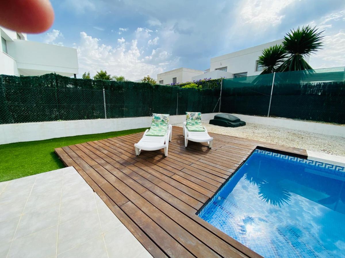 Casa Coco Stylisches Beachhouse Mit Pool & Sundeck Els Poblets Denia Екстериор снимка