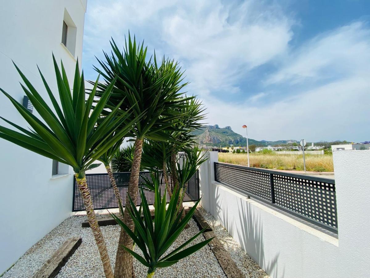 Casa Coco Stylisches Beachhouse Mit Pool & Sundeck Els Poblets Denia Екстериор снимка