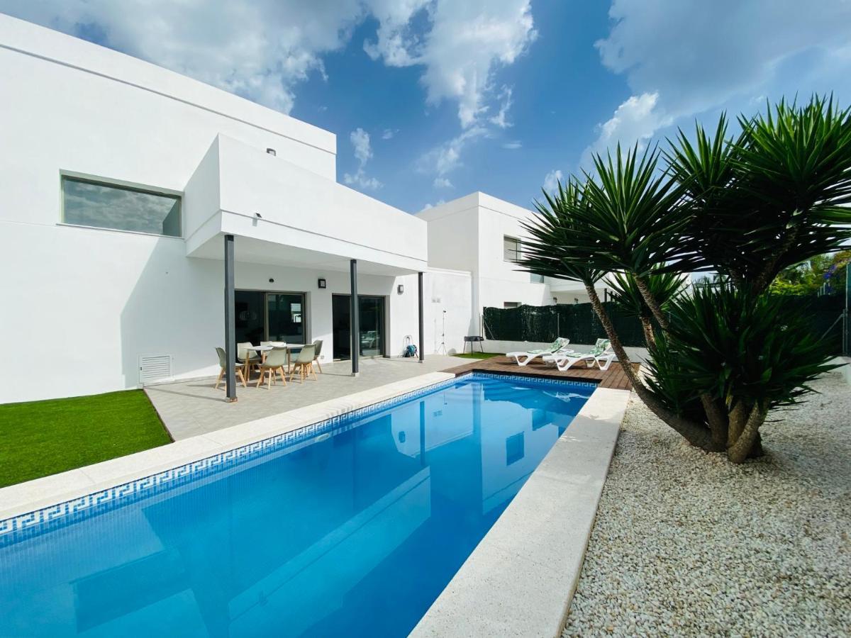 Casa Coco Stylisches Beachhouse Mit Pool & Sundeck Els Poblets Denia Екстериор снимка