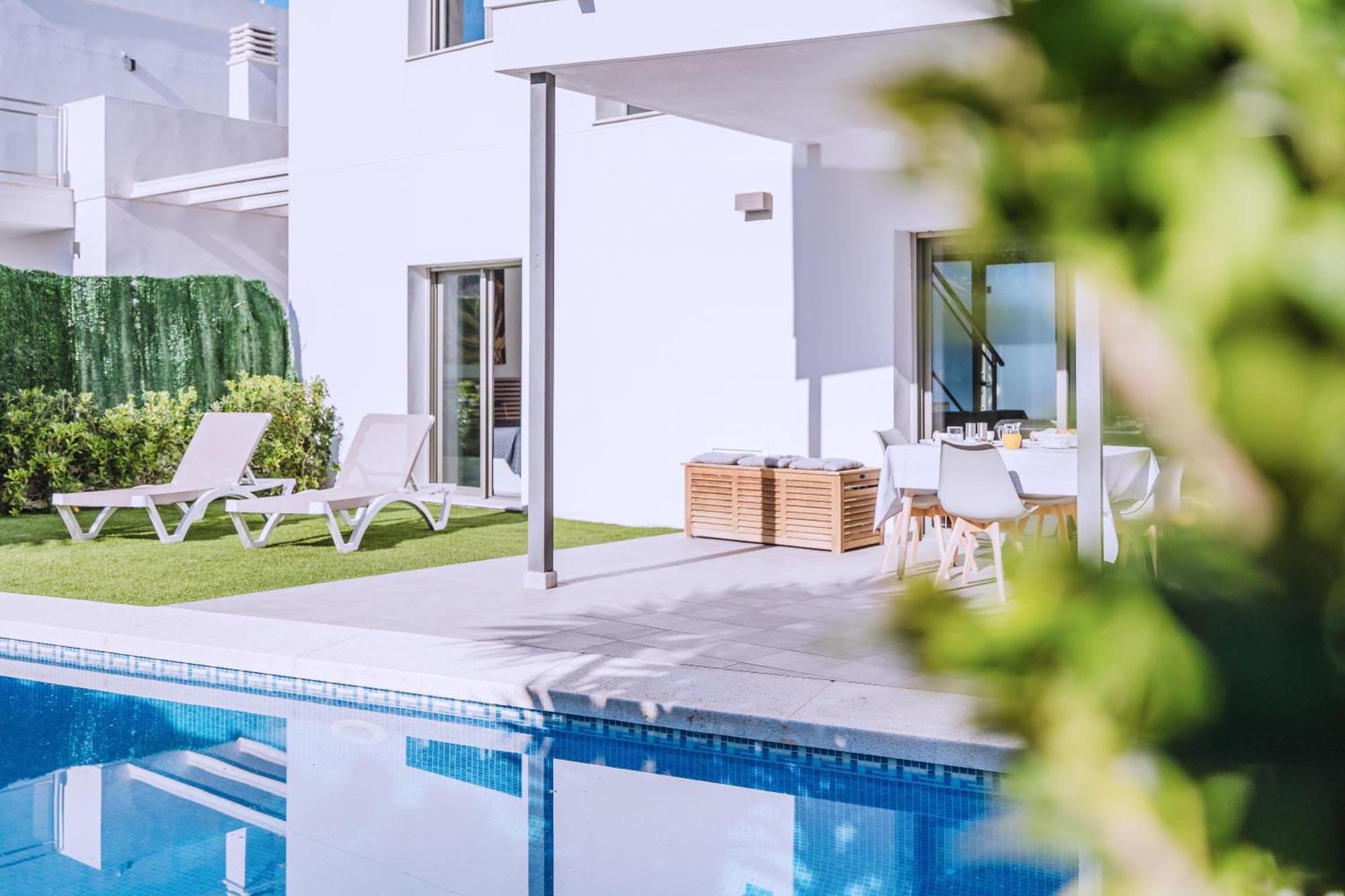 Casa Coco Stylisches Beachhouse Mit Pool & Sundeck Els Poblets Denia Екстериор снимка