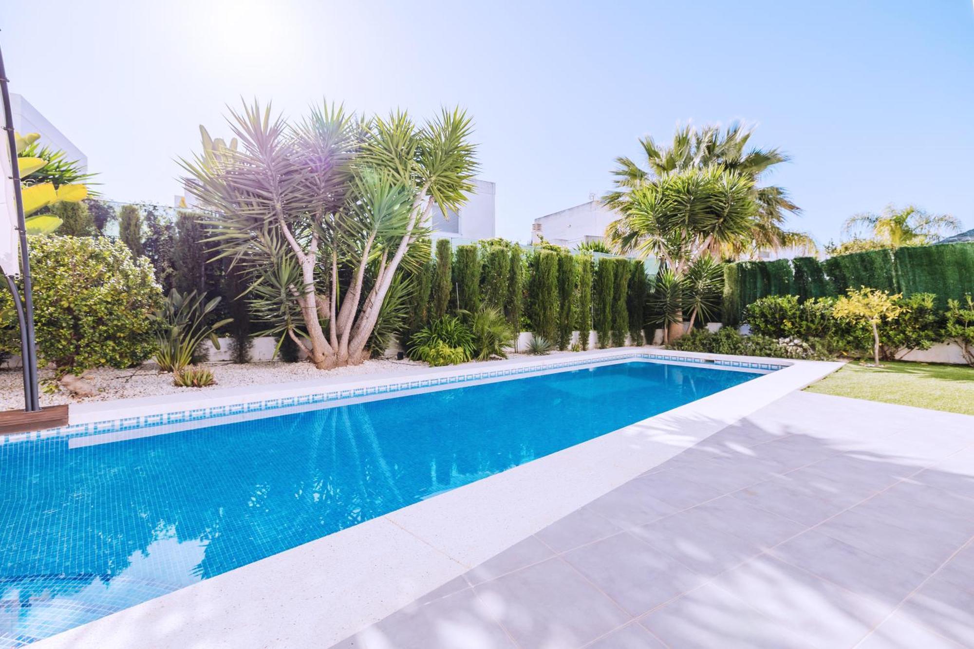 Casa Coco Stylisches Beachhouse Mit Pool & Sundeck Els Poblets Denia Екстериор снимка