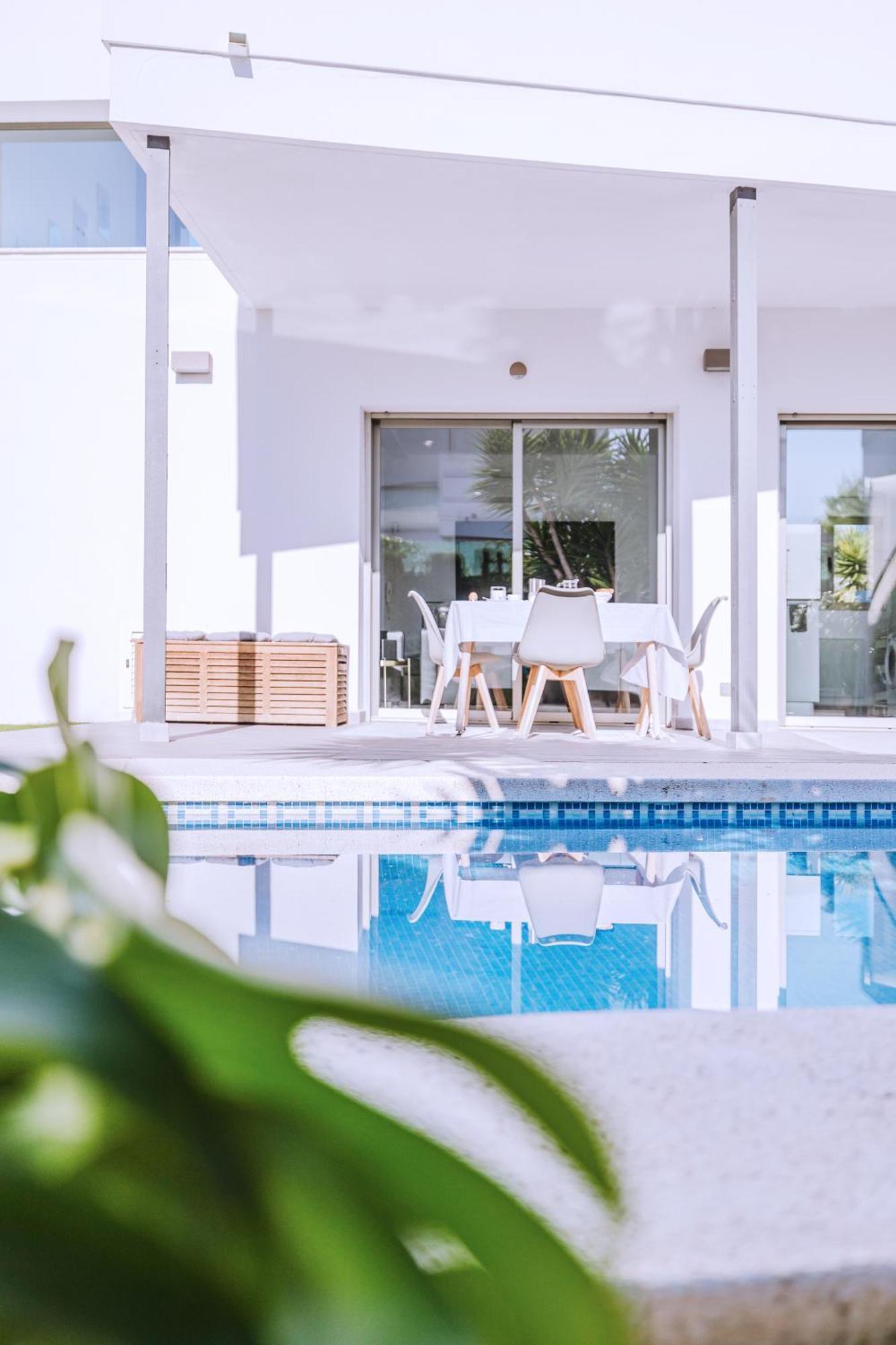 Casa Coco Stylisches Beachhouse Mit Pool & Sundeck Els Poblets Denia Екстериор снимка