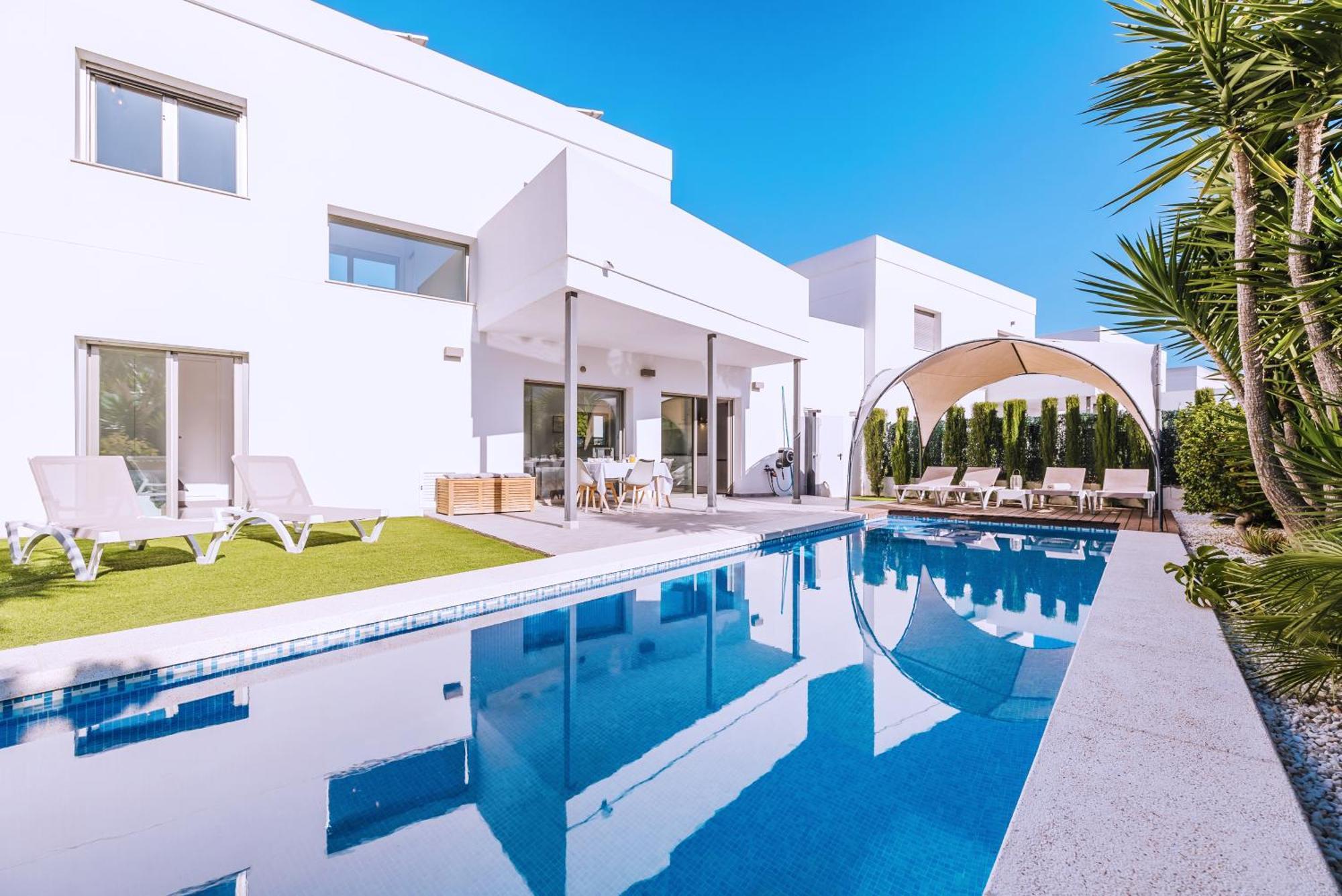 Casa Coco Stylisches Beachhouse Mit Pool & Sundeck Els Poblets Denia Екстериор снимка
