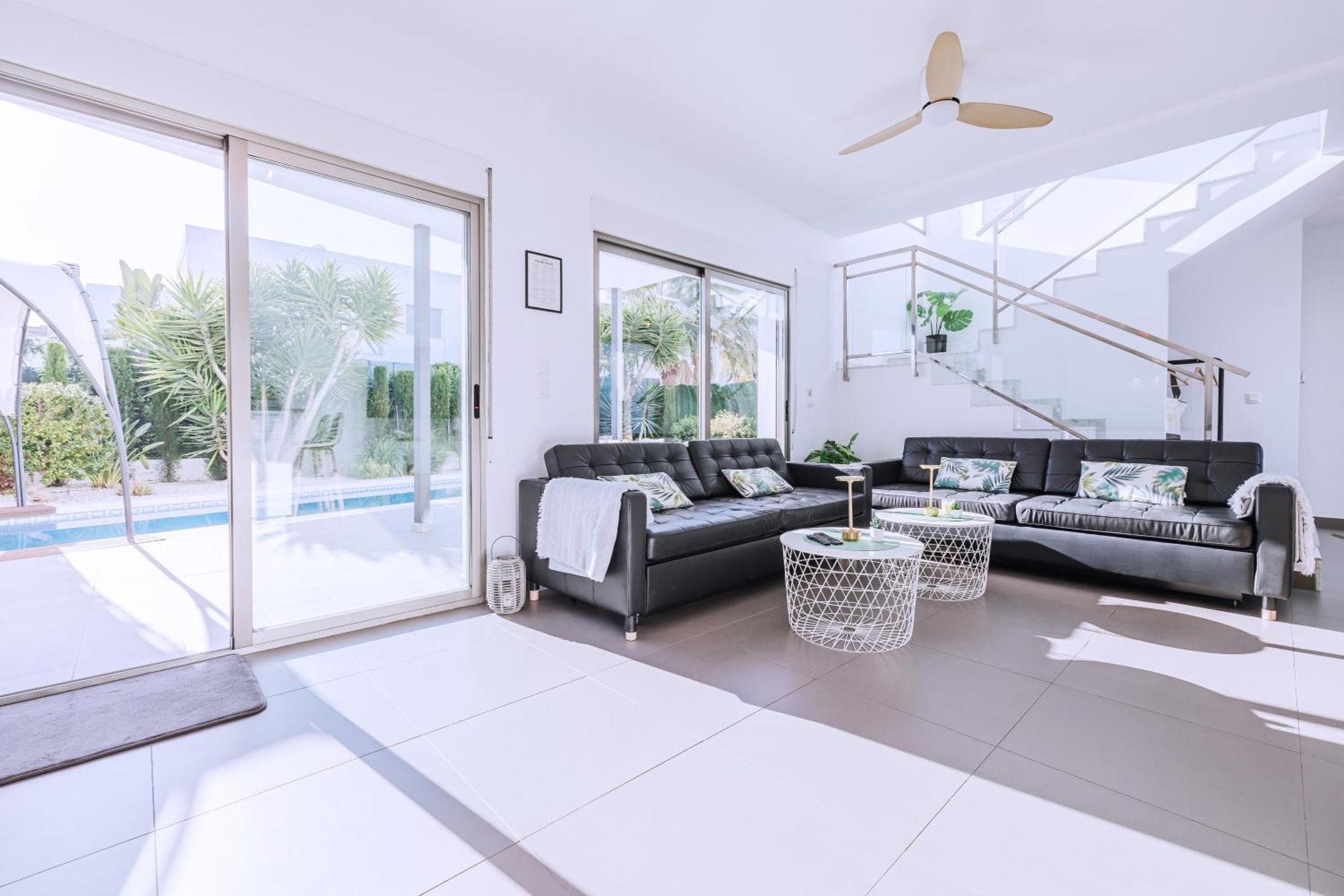 Casa Coco Stylisches Beachhouse Mit Pool & Sundeck Els Poblets Denia Екстериор снимка