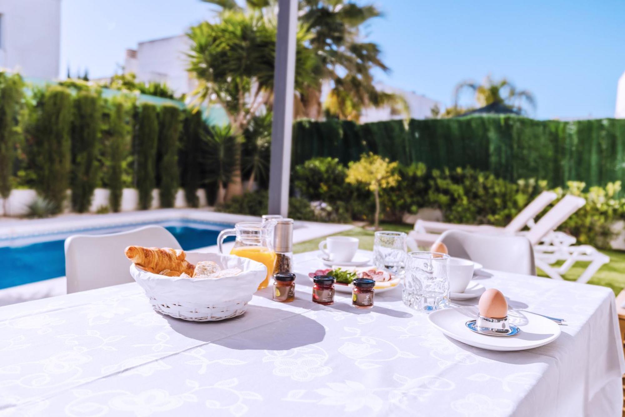 Casa Coco Stylisches Beachhouse Mit Pool & Sundeck Els Poblets Denia Екстериор снимка